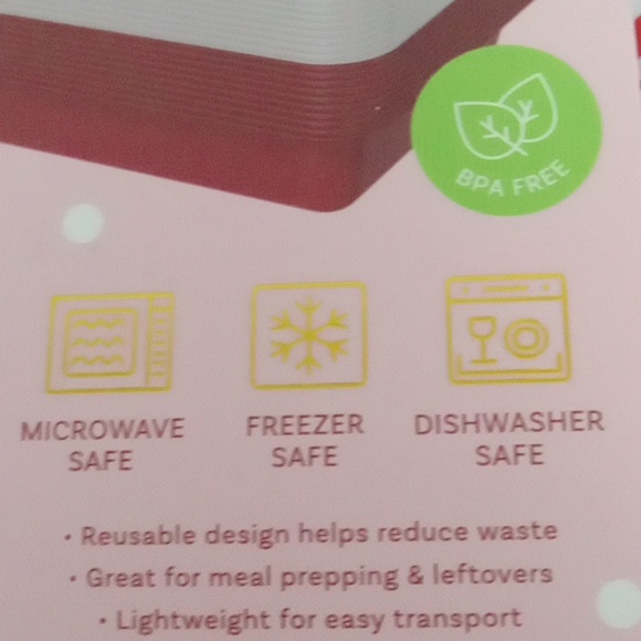 Holiday Food Storage Set . Set Of 7 New - Picture 3 of 6